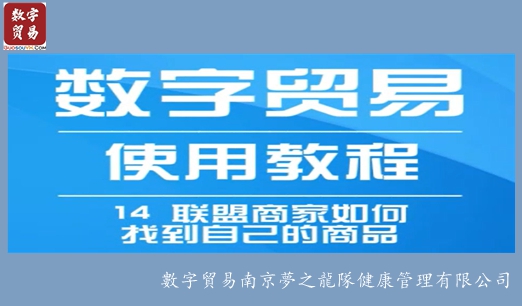 数字贸易操作：「商家如何找到自己商品」